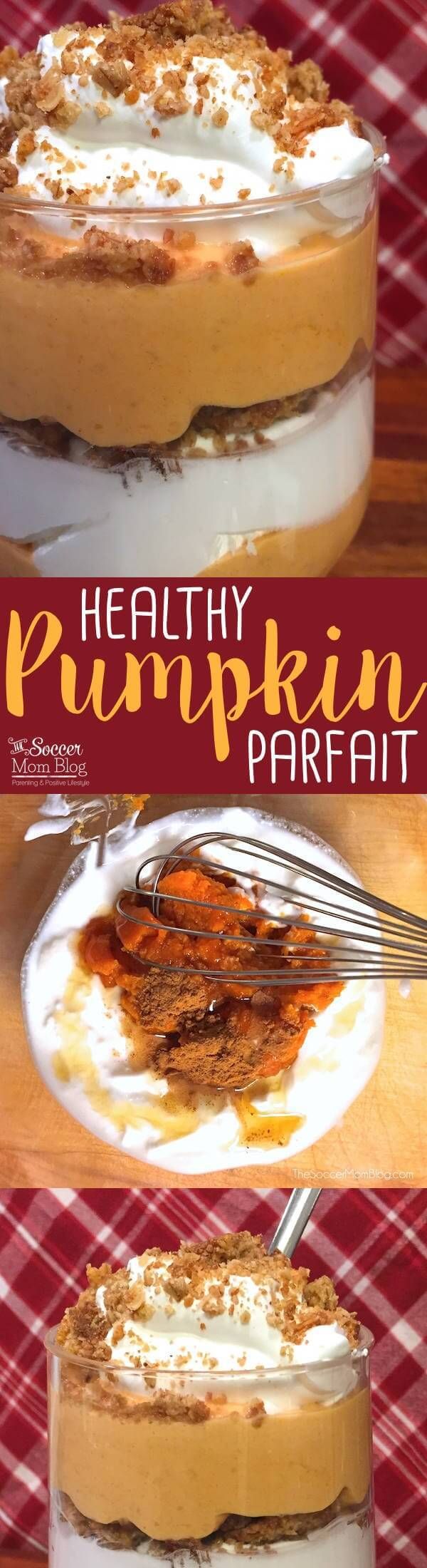 Festive Fall Greek Yogurt Pumpkin Parfait