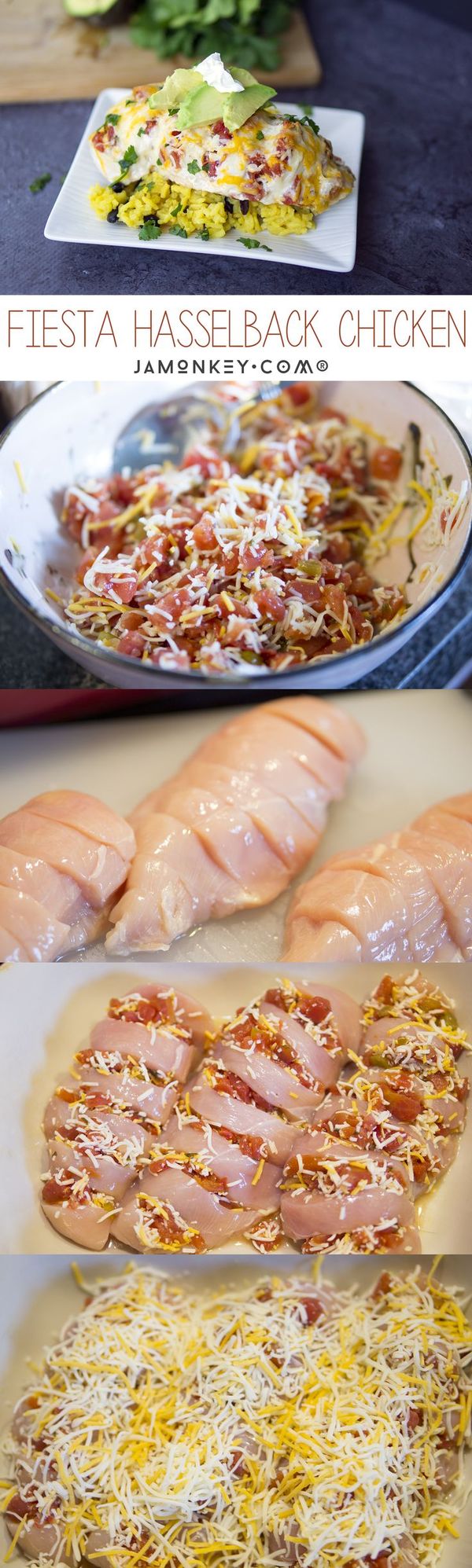 Fiesta Hasselback Chicken