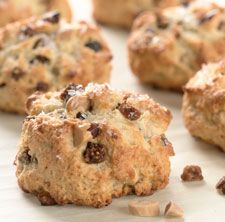 Fig and Toasted Almond Scones