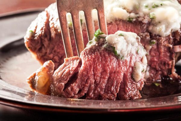 Filet Mignon with Blue Cheese Butter