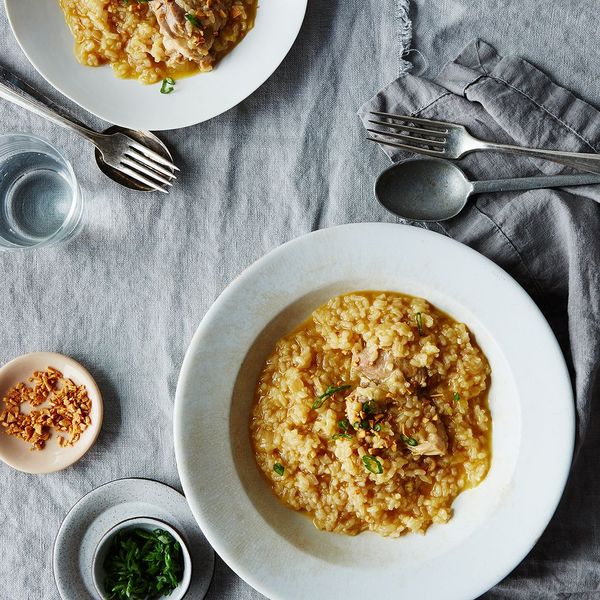 Filipino Chicken Porridge (Arroz Caldo