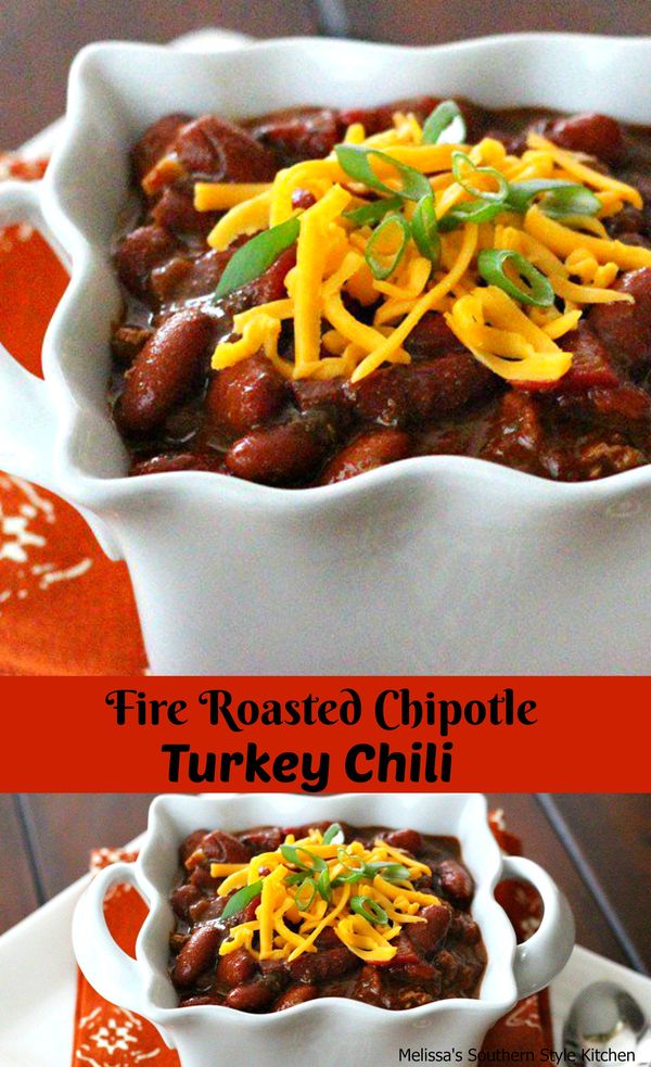 Fire-Roasted Chipotle Turkey Chili