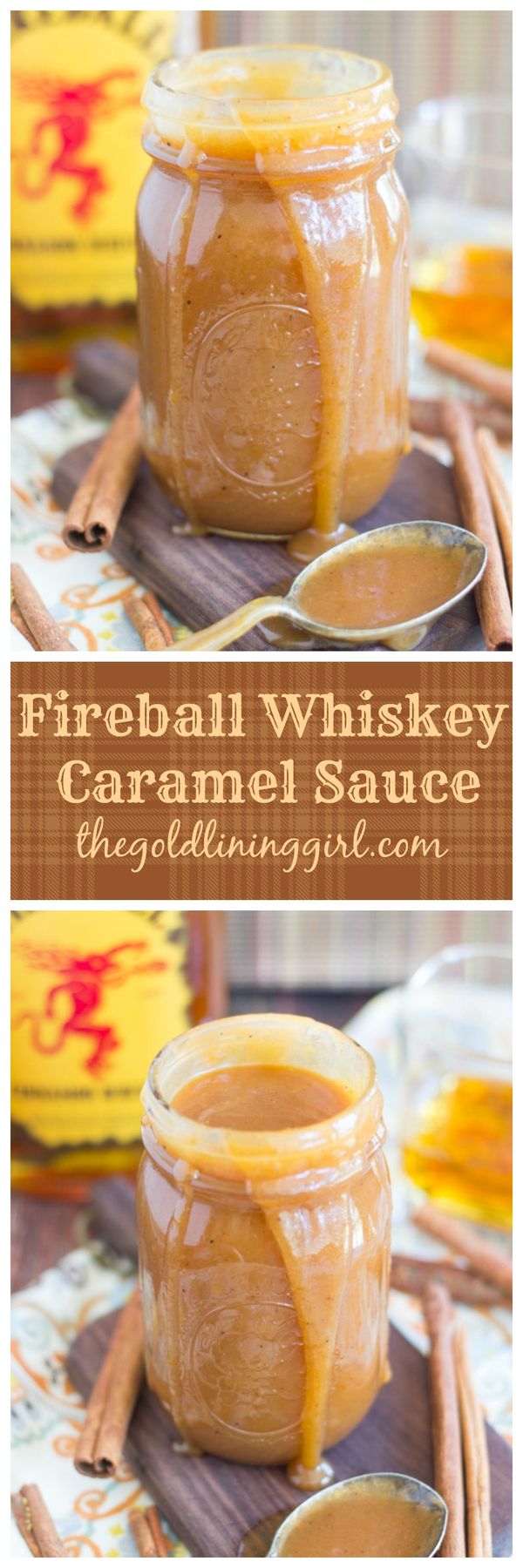 Fireball Whiskey Caramel Sauce