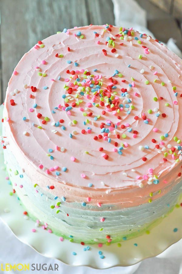 Five Layer Birthday Cake