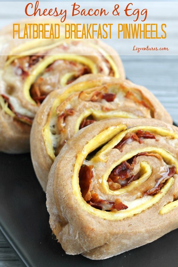 Flatbread Breakfast Pinwheels