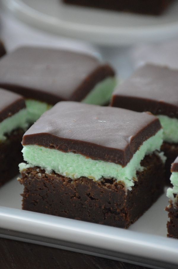 (Flourless Chocolate Mint Brownies