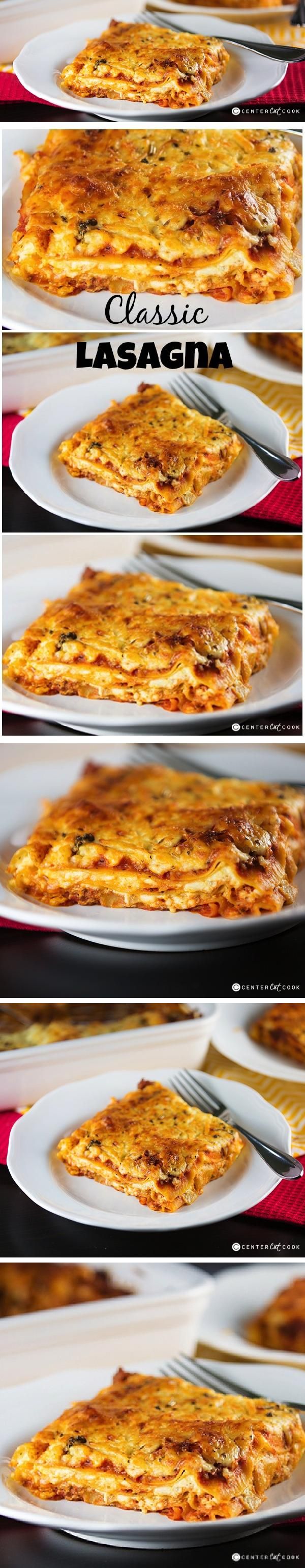 Four Cheese Classic Lasagna