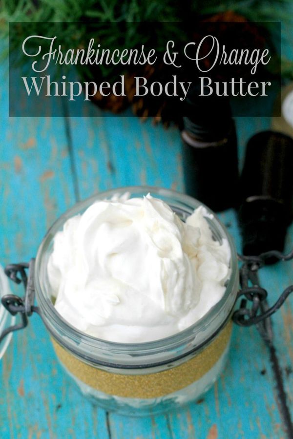 Frankincense & Orange Whipped Body Butter