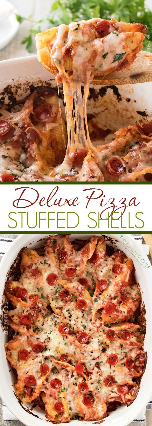 Freezer-Friendly Deluxe Pizza Stuffed Shells