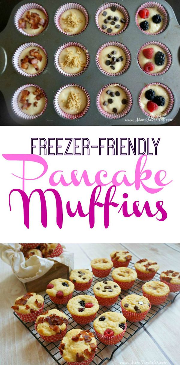 Freezer-Friendly Pancake Muffins