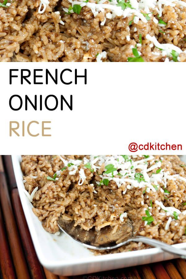 French Onion Rice