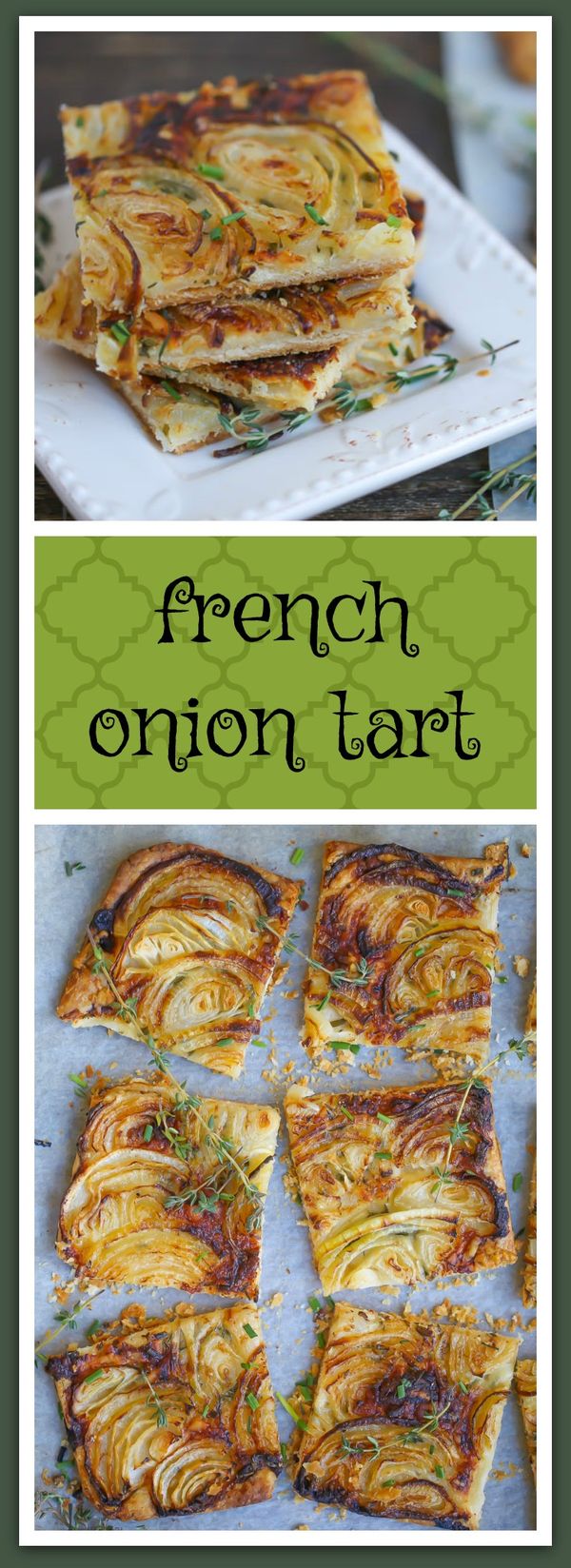 French Onion Tart