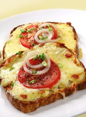 Fresh Tomato and Mozzarella on Toast