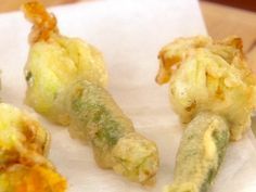 Fried Cheese-Stuffed Zucchini Blossoms