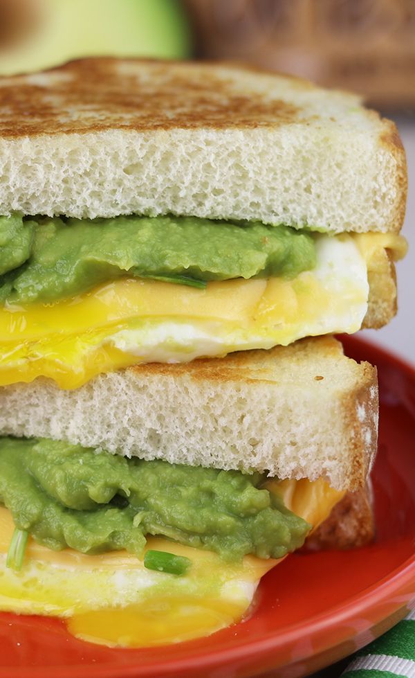 Fried Egg & Avocado Grilled Cheese