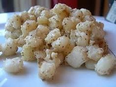 Fried Hominy - Traditional Tsalagi (Cherokee Native American Dish