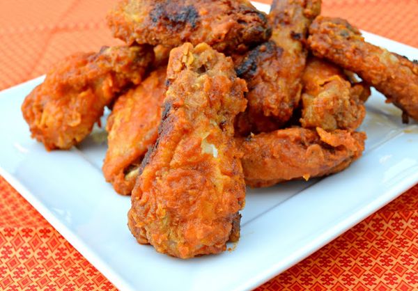 Fried Hot Wings