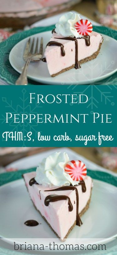 Frosted Peppermint Pie