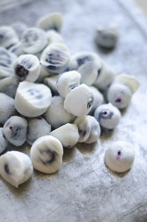 Frozen Blueberry Bites