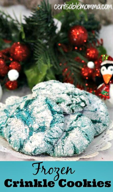 Frozen Crinkle Cookies