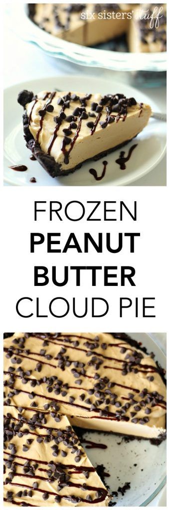 Frozen Peanut Butter Cloud Pie