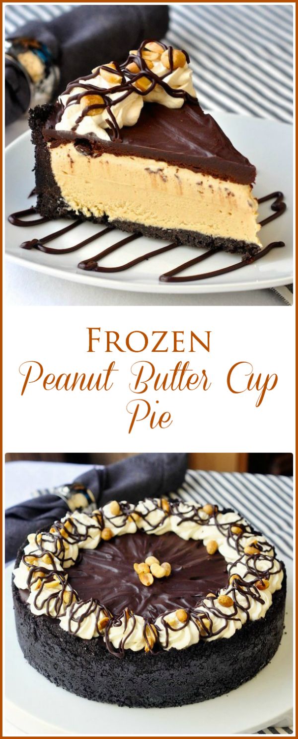 Frozen Peanut Butter Cup Pie