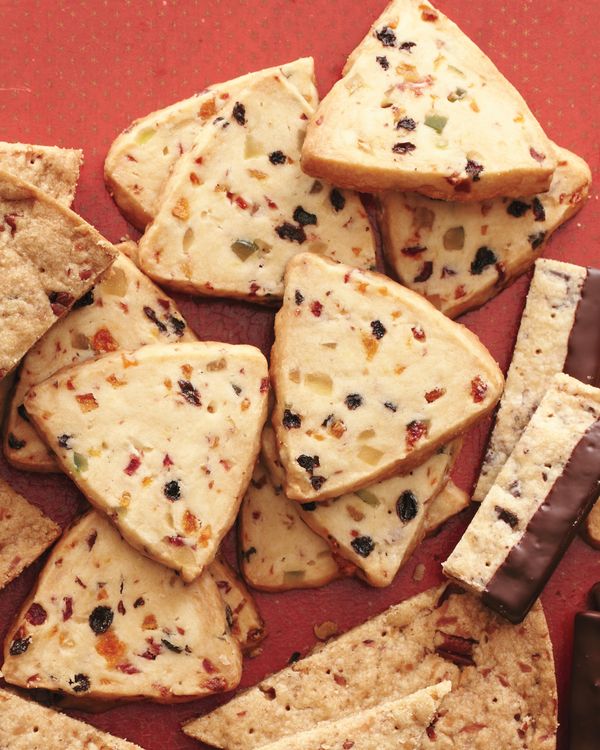 Fruitcake Shortbread