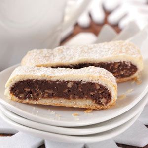 Fudge-Filled Dessert Strips