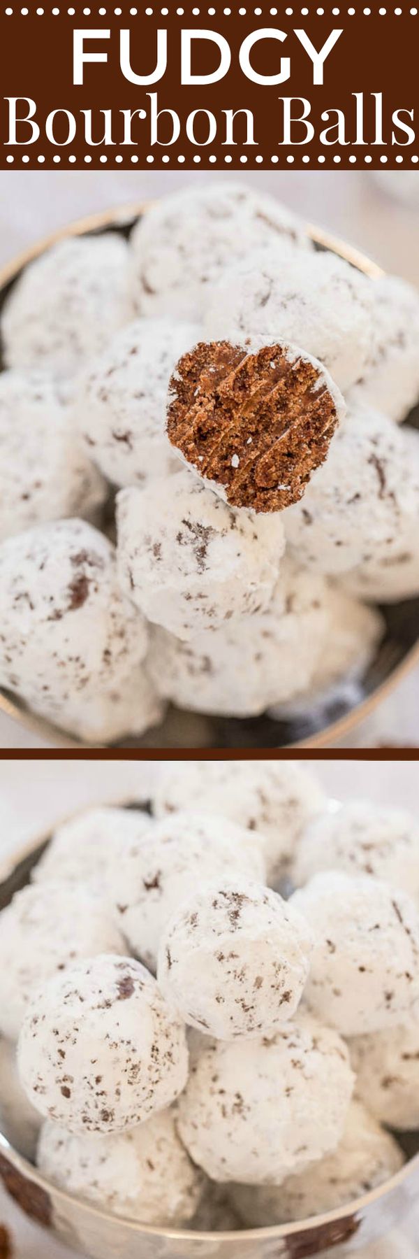 Fudgy Bourbon Balls