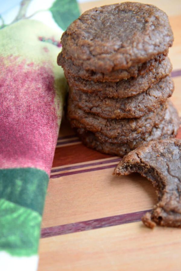 Fudgy Nutella Cookies