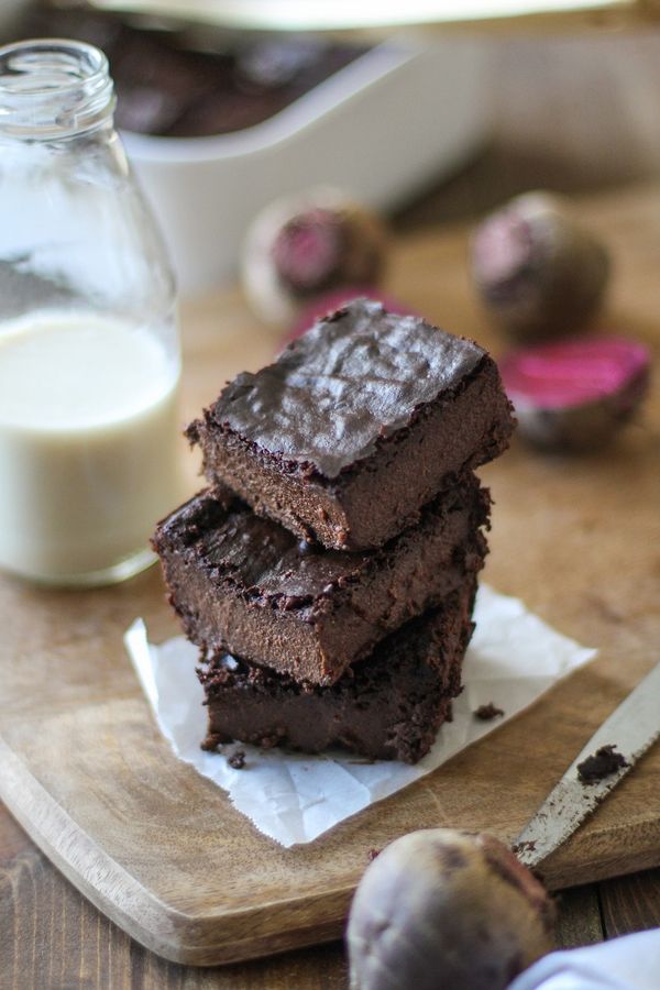 Fudgy Paleo Beetroot Brownies