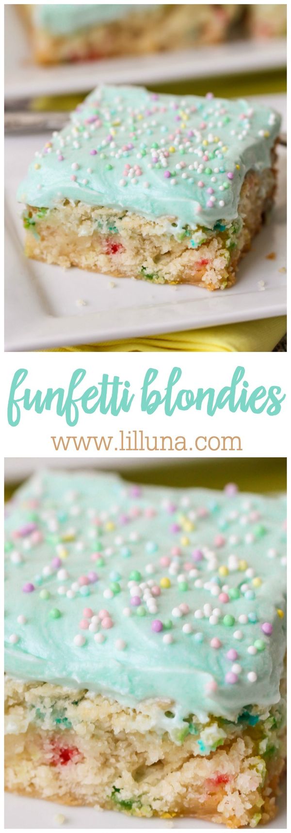 Funfetti Blondies