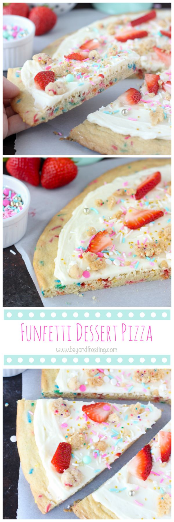 Funfetti Dessert Pizza