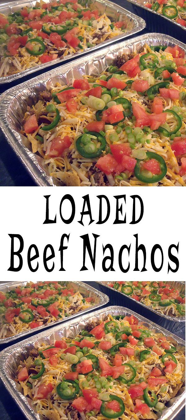 Game Day Loaded Nachos