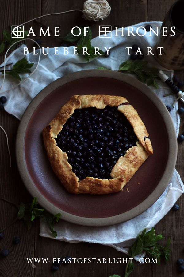 Game of Thrones: Samwell's Blueberry Tart