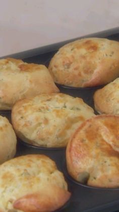 Garlic and Cheese Popovers