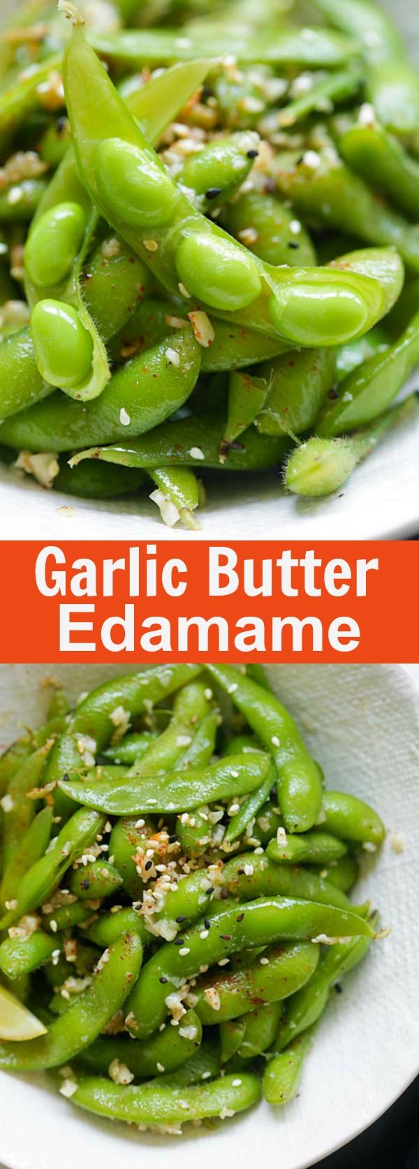 Garlic Butter Edamame