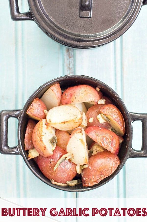 Garlic Butter Potatoes For Your Drooling Pleasure