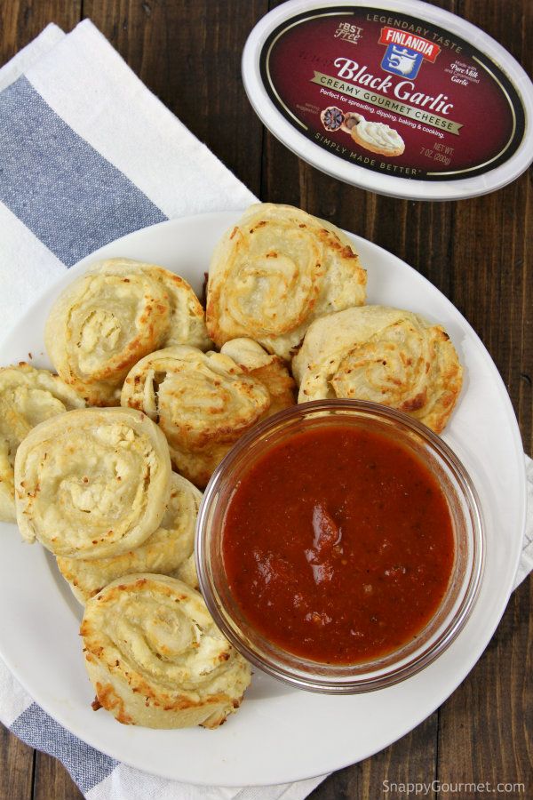 Garlic Chicken Pinwheels