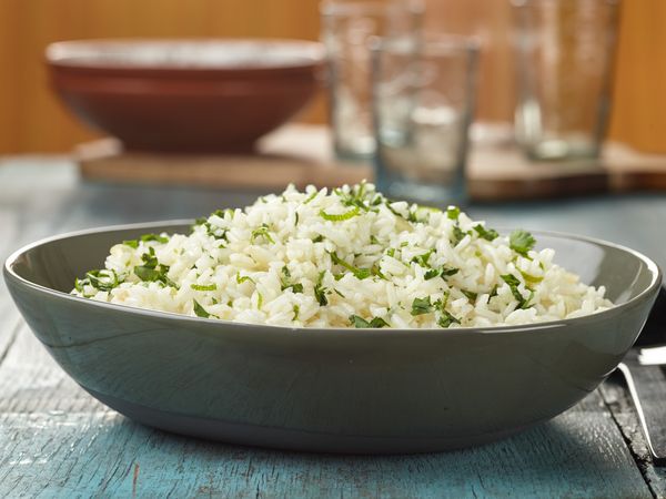 Garlic Cilantro Lime Rice