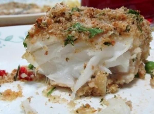 Garlic Crusted Cod