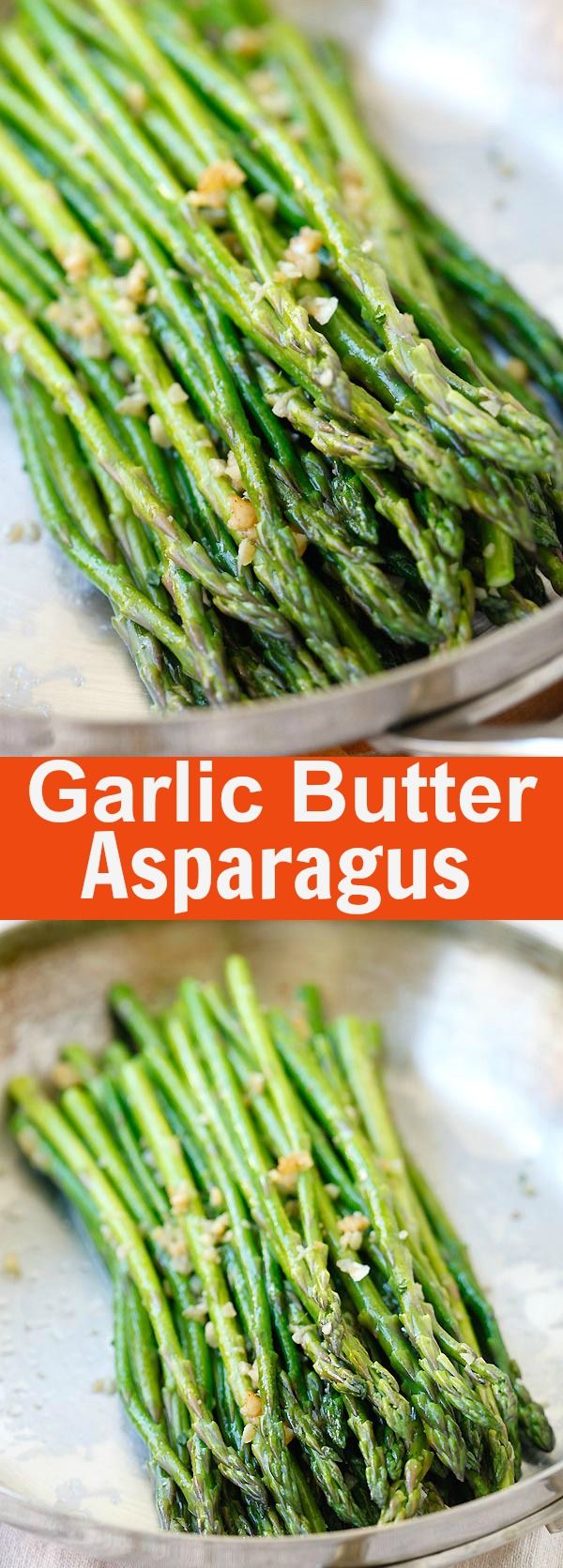 Garlic Herb Butter Sauteed Asparagus