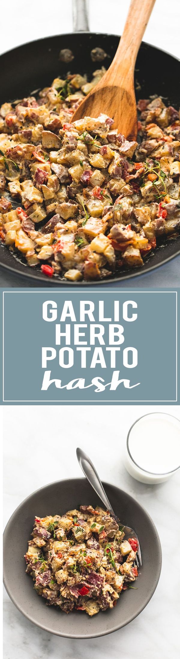 Garlic Herb Potato Hash