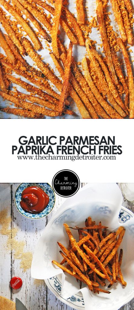 Garlic Paprika Parmesan French Fries