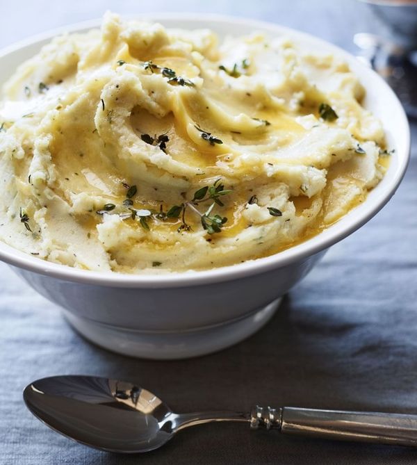 Garlic-Parmesan Mashed Potatoes