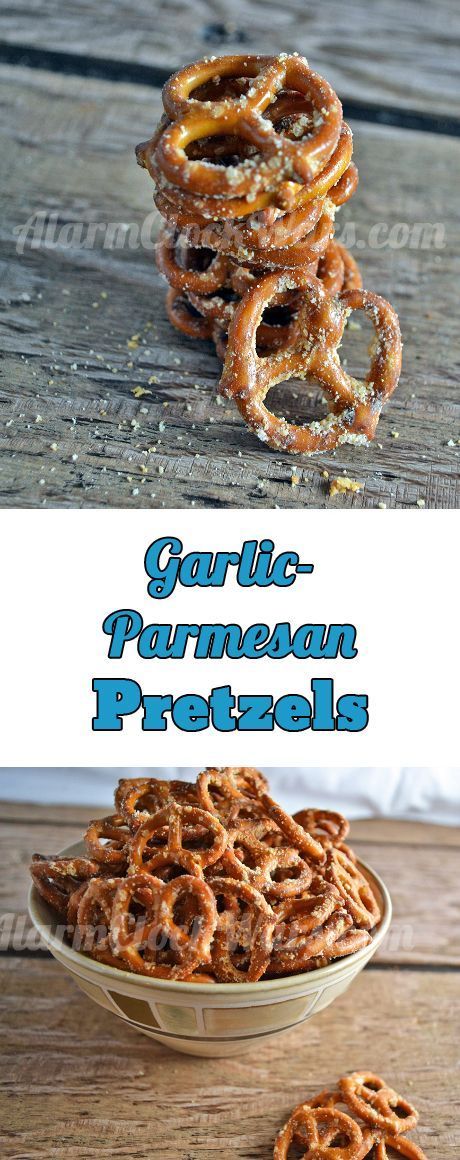 Garlic-Parmesan Pretzels