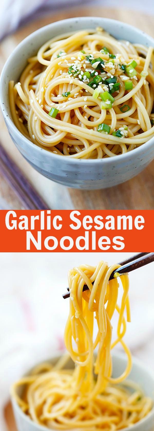 Garlic Sesame Noodles