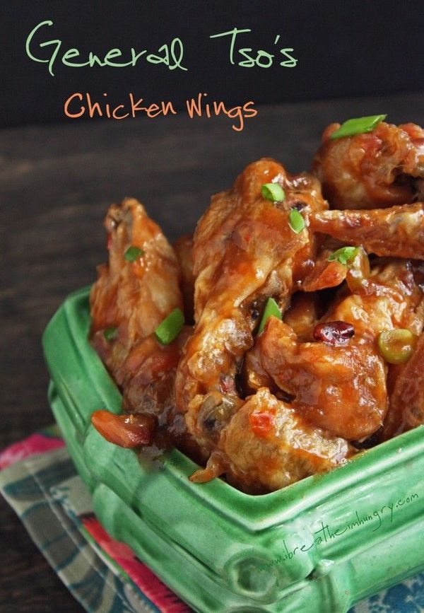 General Tso’s Chicken Wings (Low Carb and Gluten Free