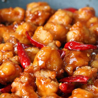 General Tso's Chicken or Shrimp