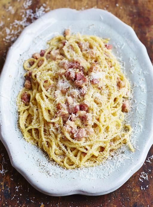 Gennaro's classic spaghetti carbonara